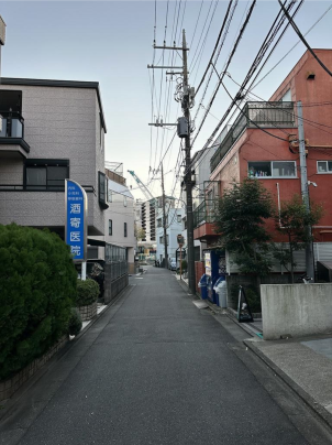 前面道路|