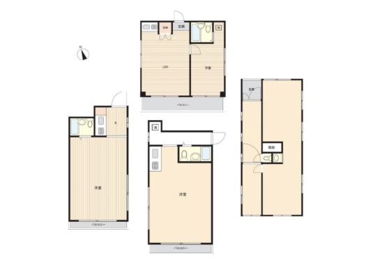 間取り図（一例）|