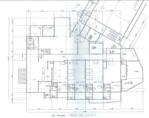 平面図／A棟1階|