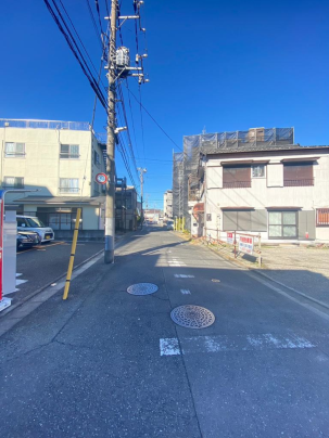 前面道路|