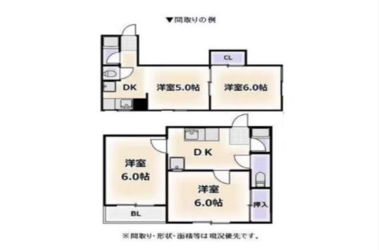 間取り例|
