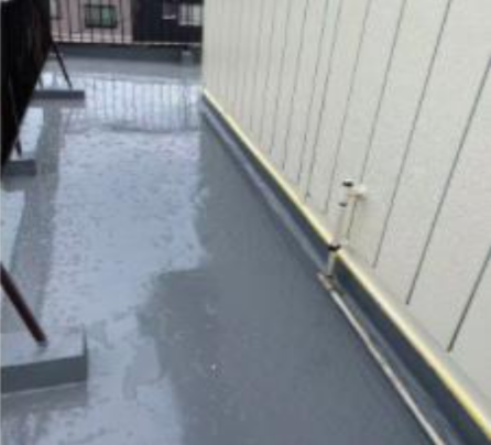 2024年8月　屋上防水工事実施|