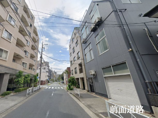 前面道路|